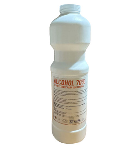 ALCOHOL 70% - 500 ml.